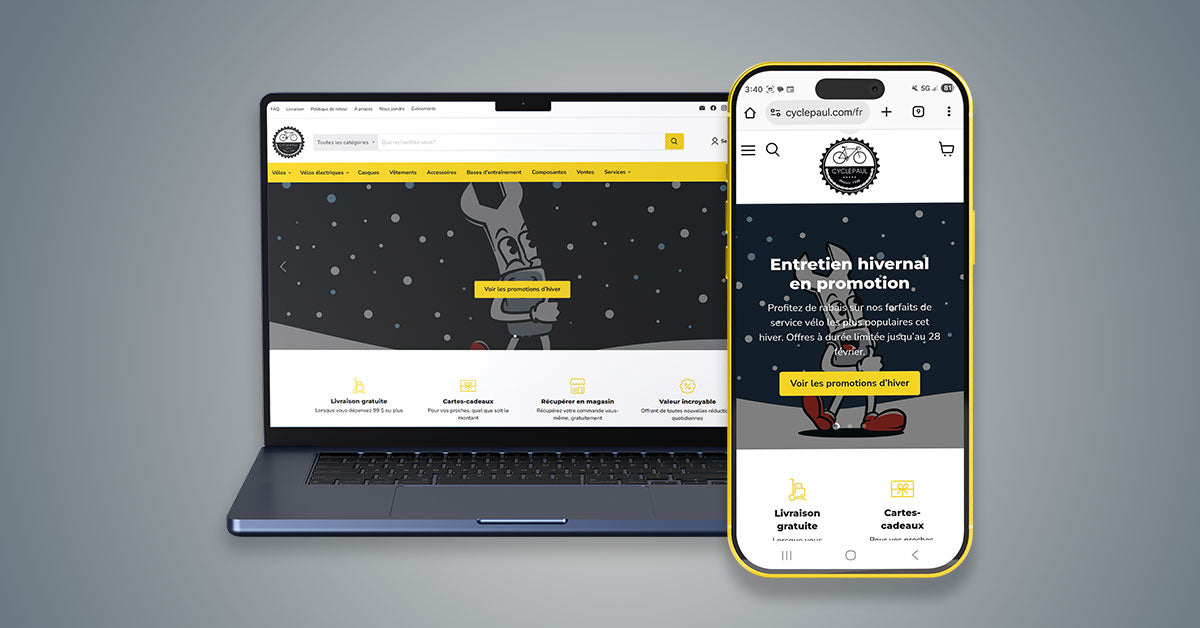 Your New Cycle Paul Experience Starts Here