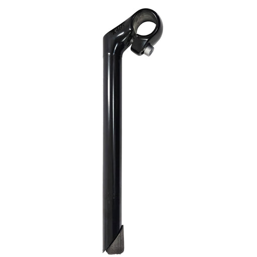 Black Damco Extra‑Long quill stem, 40 mm extension and 22.2 mm quill diameter, shown against a white background.