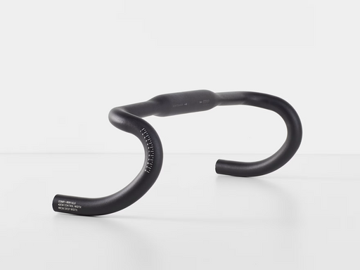 Bontrager Road Handlebar front view, diagonal.