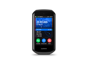 Garmin Edge 1050 GPS cycling computer displaying ride dashboard and navigation interface