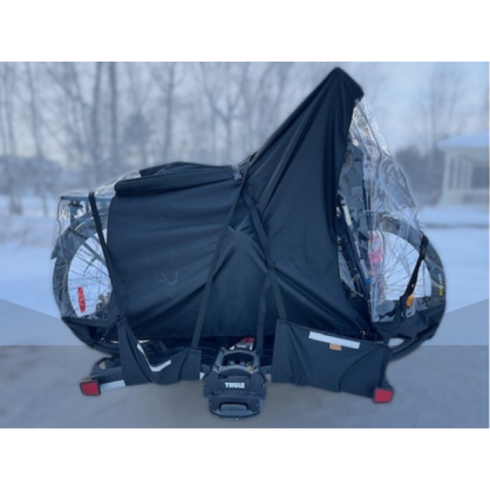 Transparent Side Bike Cover