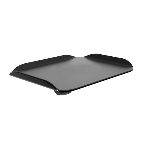 JetBlack Trainer Tray product shot on white background, angled slightly right to show the outer contour and flat inner surface.