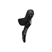 Black bicycle shifter with 'Shimano' branding and '105' product branding on a white background