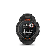 Garmin smartwatch on a white background