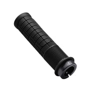 Black textured grip on a white background