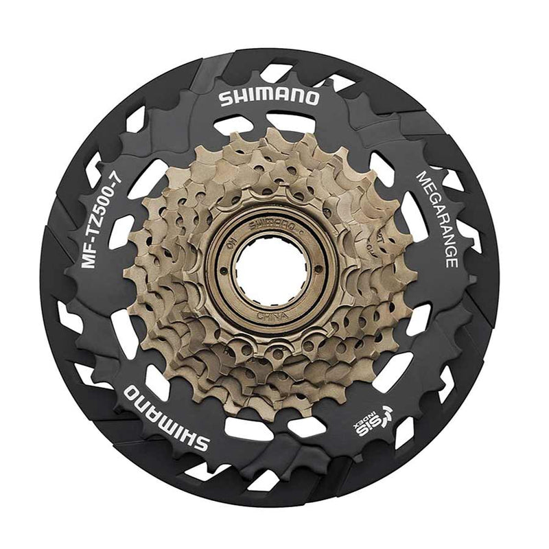 Shimano cassette on a white background