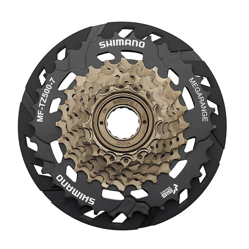Shimano cassette on a white background