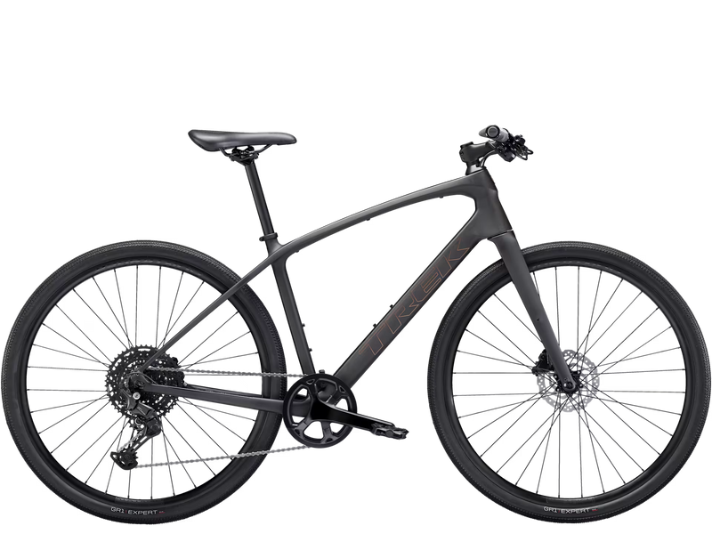 Black bicycle on a transparent background