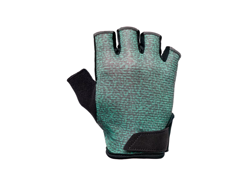 Teal and black glove on a transparent background