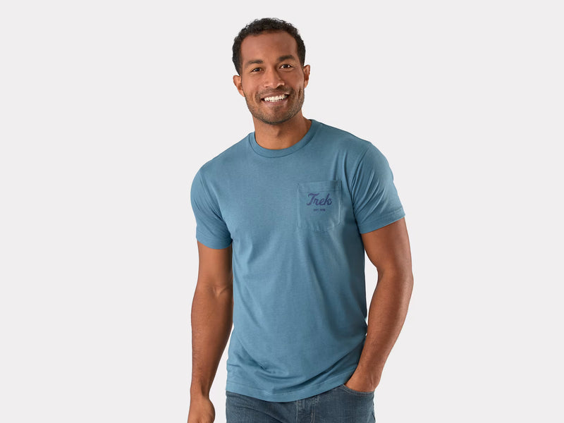 Trek Script Pocket Unisex T-Shirt