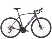 Trek Domane SL 4 Gen 5 road bike in Matte Nightshade, full side view showing Trek frame, handlebars, saddle, drivetrain, and wheels