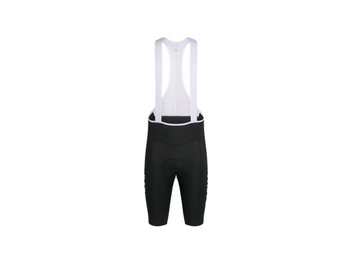 Rapha Men’s Pro Team Training II Cycling Bib Shorts, front view product shot / Cuissard Rapha Pro Team Training II pour homme, vue avant en photo produit