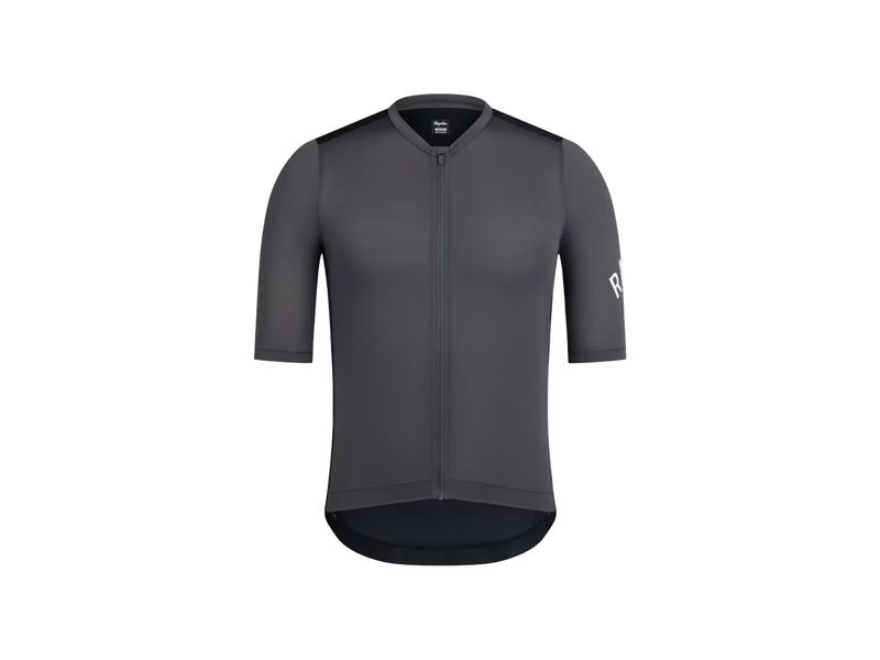Rapha Pro Team Training Cycling Jersey, front view product shot / Maillot de cyclisme Rapha Pro Team Training, vue avant en photo produit