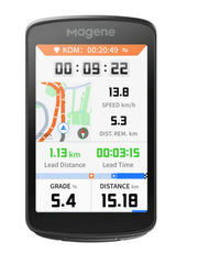 Gps device with digital display on a white background
