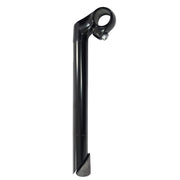 Black Damco Extra‑Long quill stem, 40 mm extension and 25.4 mm quill diameter, displayed on a white background.