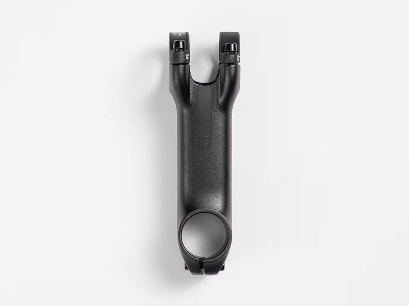 Bontrager Elite Blendr stem in black, top view