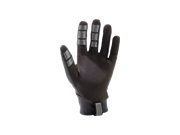 Fox Racing Ranger Fire Mountain Bike Gloves, palm view with silicone grip detailing on the fingers, extended cuff and Fox Racing branding on a transparent background