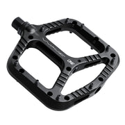Black bicycle pedal with 'One' branding on a white background