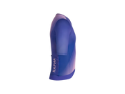 Side-view of Jersey with 'Rapha' branding on a white background.  Gradient purple to pink colour.