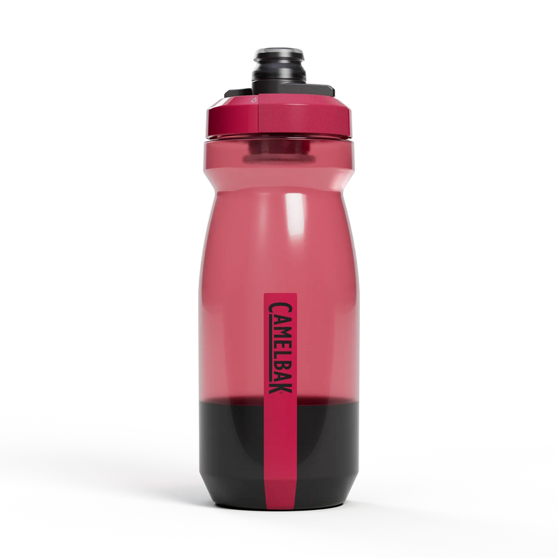 Pink Water Bottle with Logo