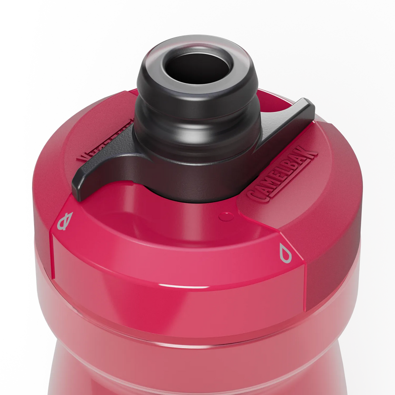 Pink Water Bottle with Logo