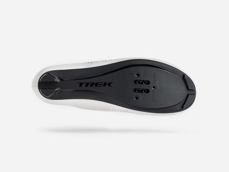 Trek cycling shoe sole on a white background