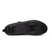 Black shoe sole on a white background