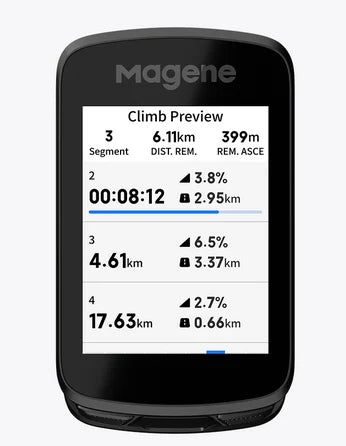 Compteur GPS intelligent Magene C606 Pro