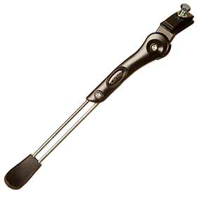 EVO, ALLOY/STEEL CENTRAL KICKSTAND, ADJUSTABLE 24''- 700C