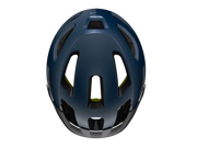 Dark blue helmet on a transparent background