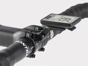Bontrager Elite Blendr stem with Blendr-compatible cycling computer mounting example