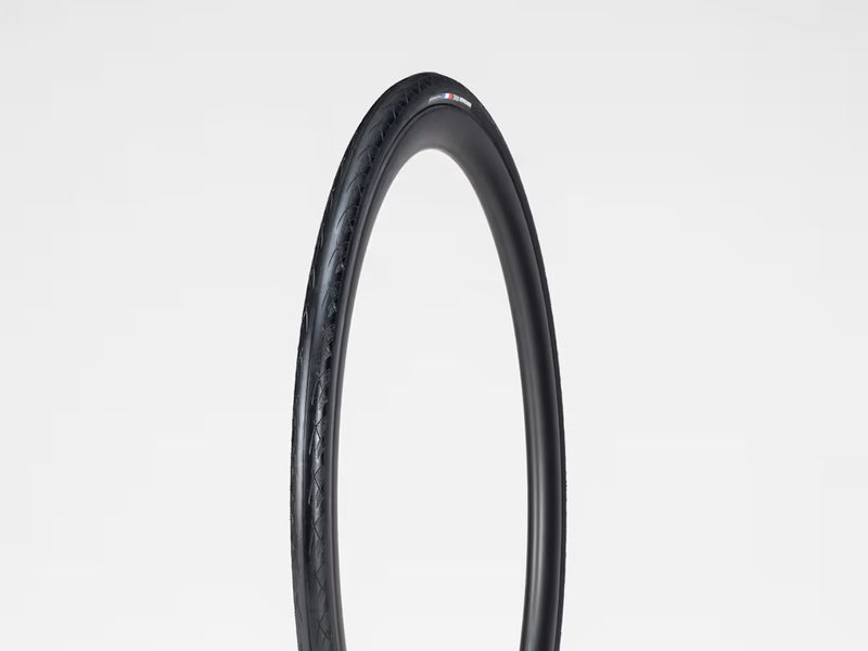 Cycling tire on a light gray background