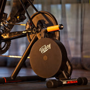 JetBlack Victory set up in a gym‑style room with a bike mounted