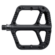 Black bicycle pedal with 'One' branding on a white background
