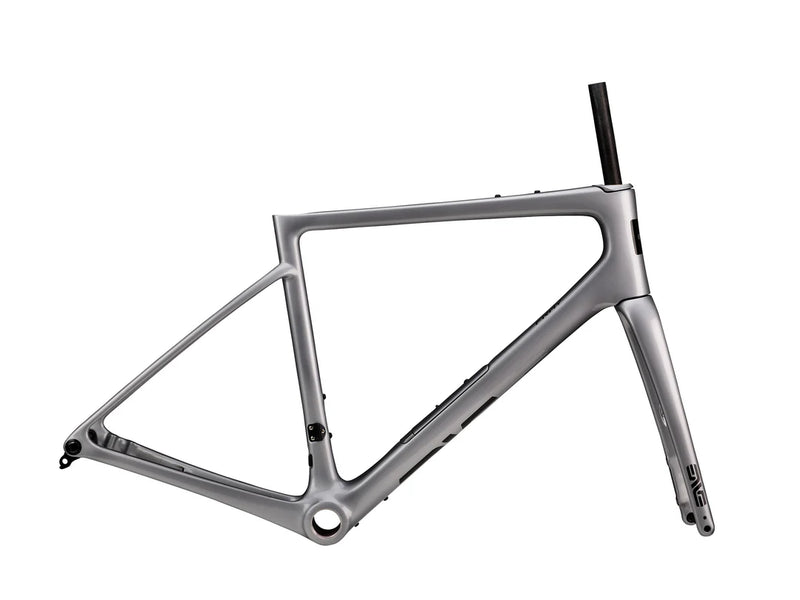 ENVE Fray all-road carbon frameset in GT Silver side view