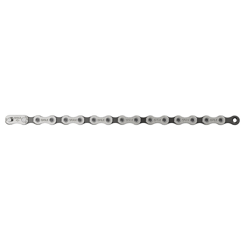 Bicycle chain on a white background
