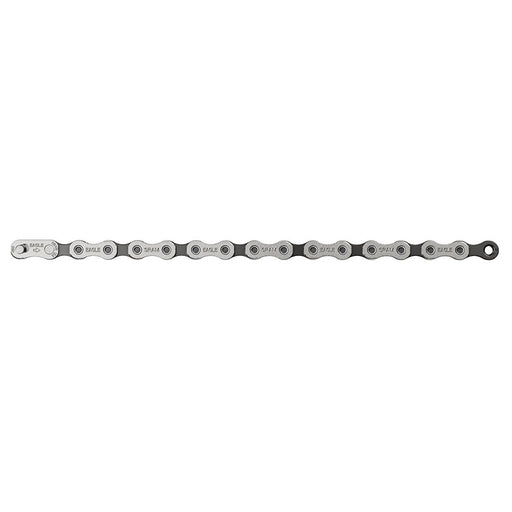 Bicycle chain on a white background