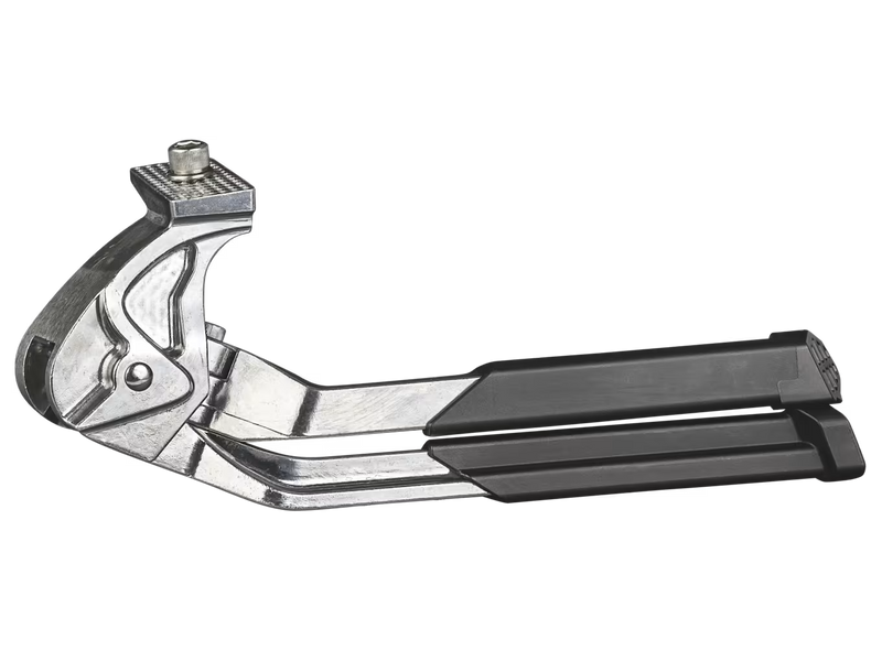 Electra GO! dual leg adjustable kickstand showing mounting hardware and bracket detail