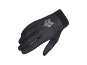 Product image of the Fox Racing Gloves in black, with the Fox Racing "Fox" Logo on it.