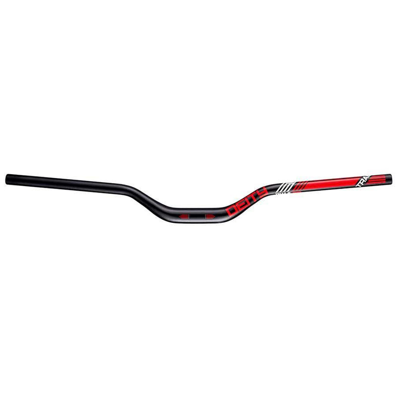 Deity Highside 50 MTB Handlebar Diameter: 31.8mm 760mm Rise: 50mm Red