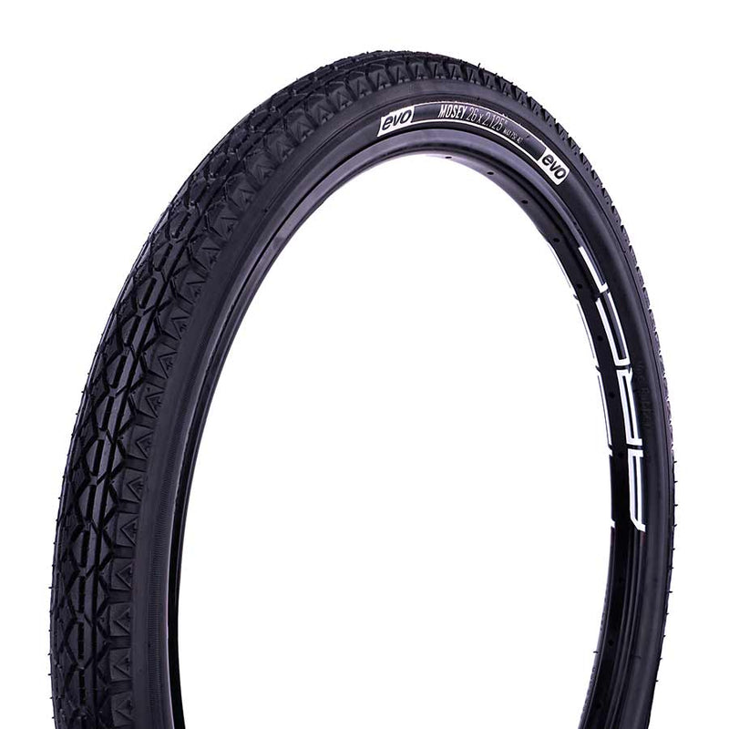 EVO Mosey Pneu 24''x1.75 Rigide Tringle Noir