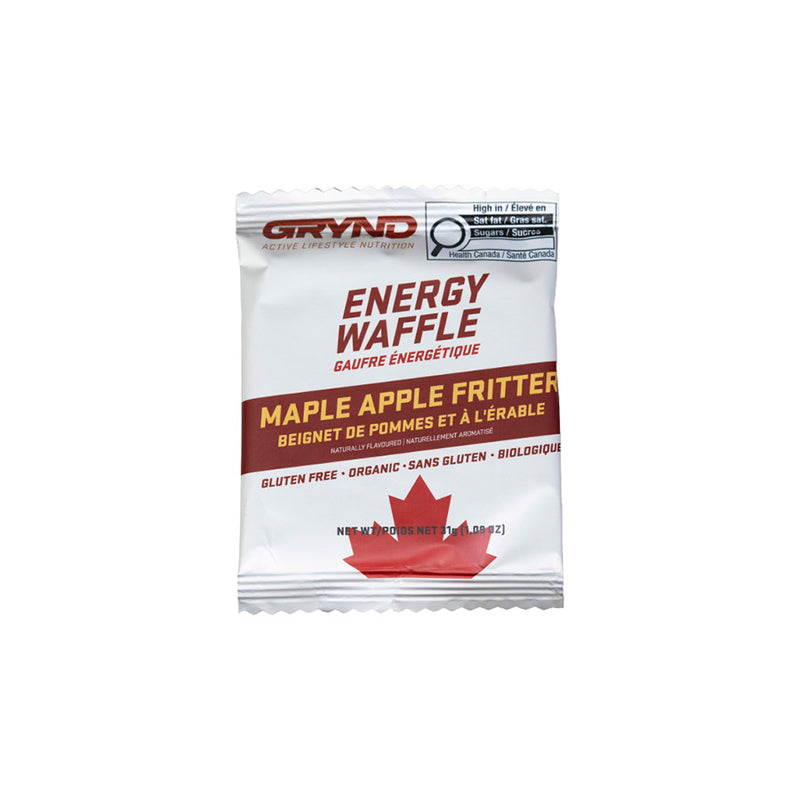 Packaging for Gluten Free Maple Apple Fritter Waffle