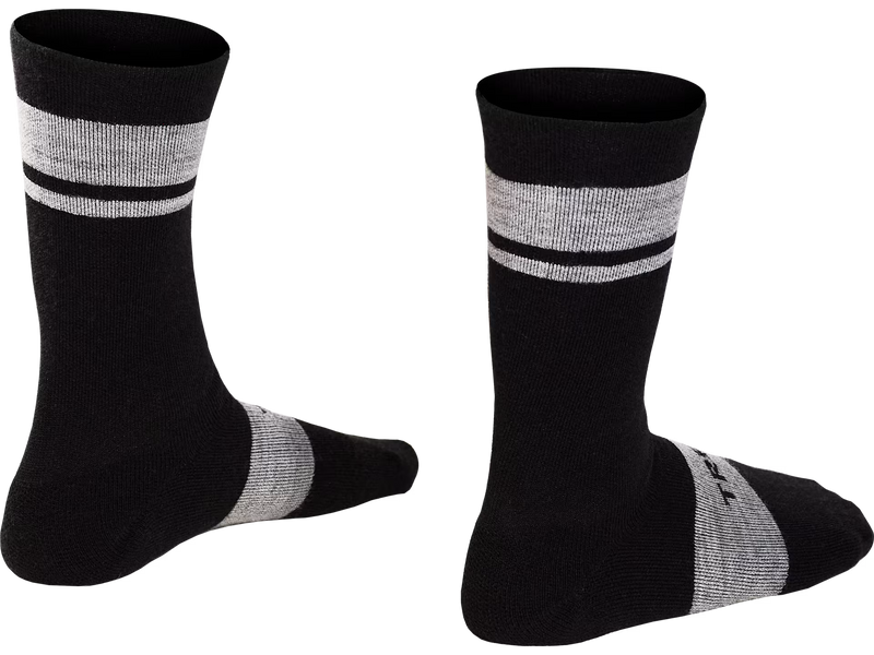 Trek Race Crew Cushioned Merino Wool Cycling Sock