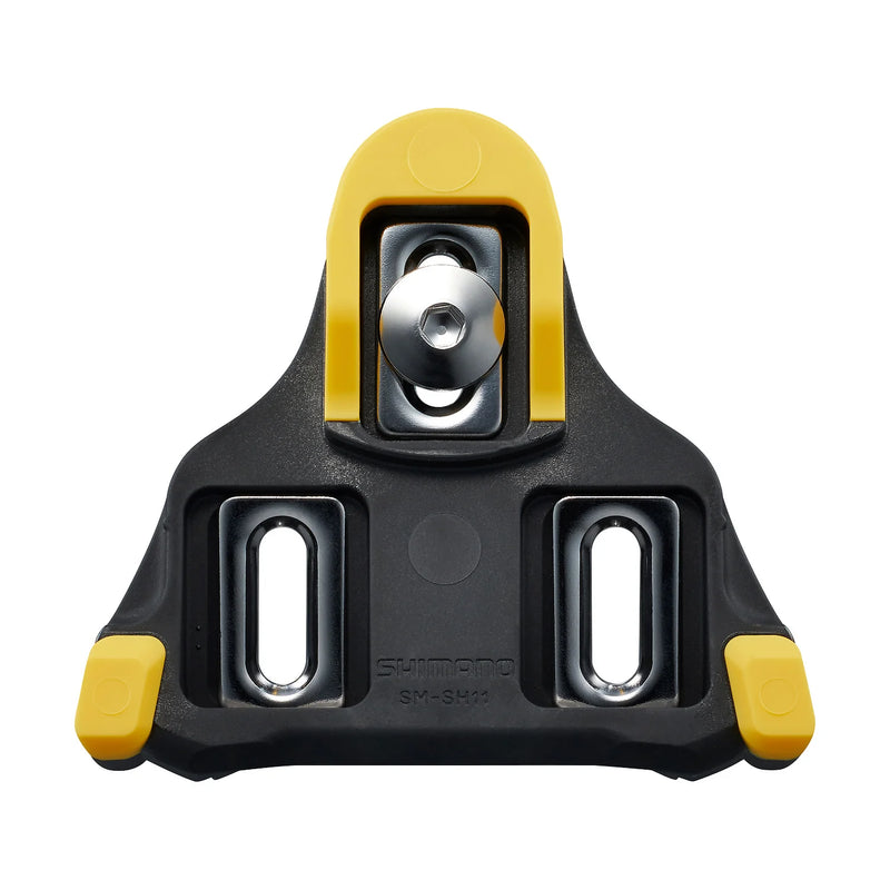 Shimano SPD‑SL SM‑SH11 Cleats – Yellow (6° Float)