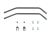 Trek BackRack Deluxe MIK Studs Rear Rack installation hardware, including mounting struts, bolts, washers, spacers, and attachment components.