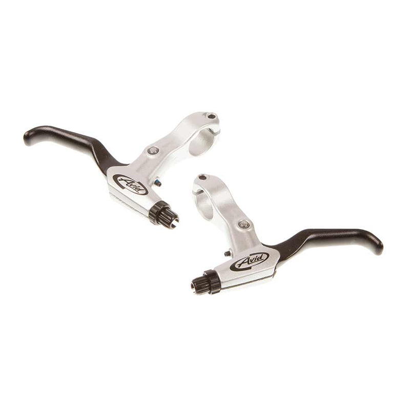 product image of silver brake lever pair fr-5