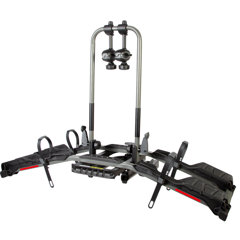 Bicycle carrier rack on a white background