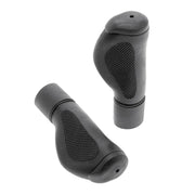 product image of bicycle grips, black against a white background