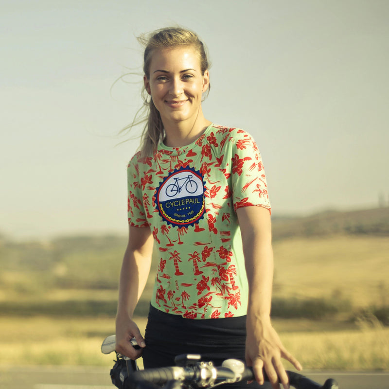 Maillot Vélo de Montagne Femme Cycle Paul 75e Anniversaire | Édition Limitée