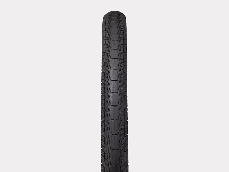 Pneu hybride Bontrager H2 Hard‑Case Lite réfléchissant